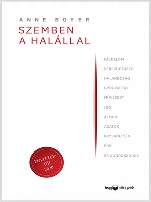 cover image of Szemben a halállal